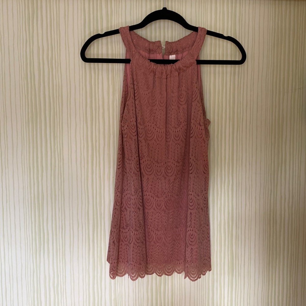 Nordstrom Loveappella halter top Medium
